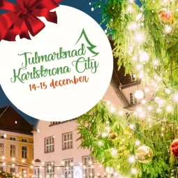 Julmarknad i Karlskrona på Stortorget