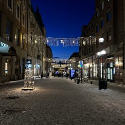 Julbelysningen tänds i Karlskrona City